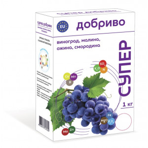 Супер Удобрение для винограда, малины, ежевики, смородины