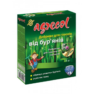 Добриво для газонів від бур'янів Argecol, 1 кг Добриво для газонів від бур'янів Argecol, 1 кг