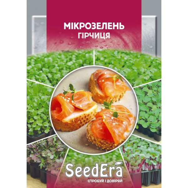 Мікрозелень Гірчиця Мікрозелень Гірчиця