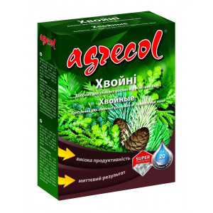 Удобрение для хвойных от пожелтения хвои, AGRECOL / 0,25 кг Удобрение для хвойных от пожелтения хвои, AGRECOL / 0,25 кг