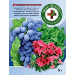 Регулятор росту Бурштинова кислота - 5 г Регулятор росту Бурштинова кислота - 5 г