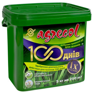 Добриво Agrecol для газону 100 днів, 5 кг