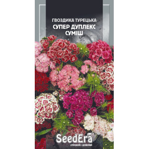 Гвоздика турецька махрова Супер Дуплекс Суміш / 0,5 г Гвоздика турецька махрова Супер Дуплекс Суміш / 0,5 г