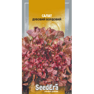 Салат листовий Дубовий бордовий / 1 г Салат листовий Дубовий бордовий / 1 г